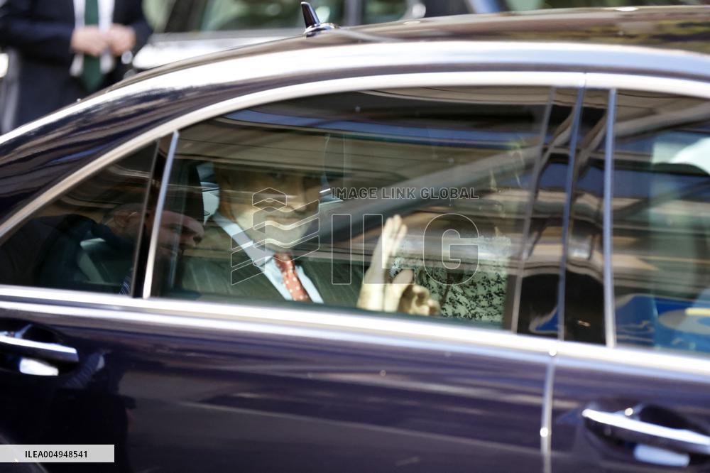 Royal Couple Meet With 15 Women Survivors Of Human Trafficking - Madrid