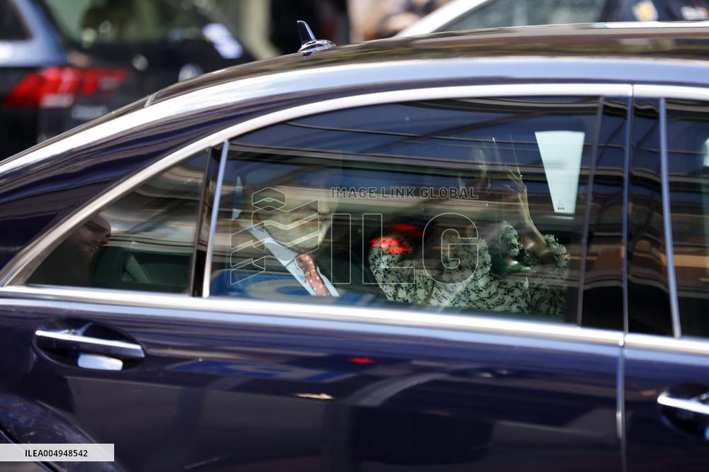 Royal Couple Meet With 15 Women Survivors Of Human Trafficking - Madrid