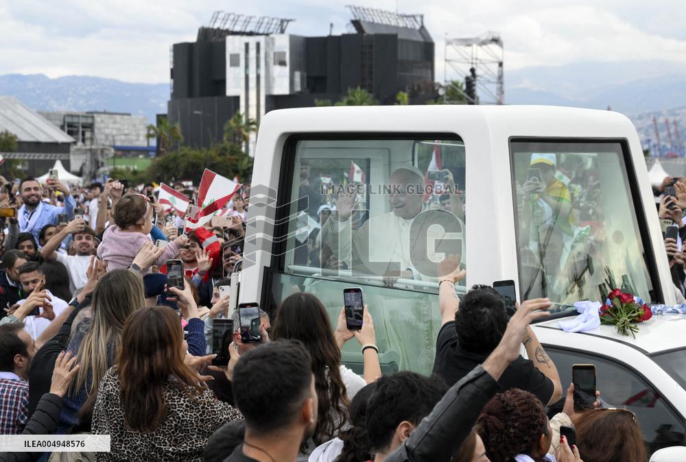 Pope Leo XIV Leads a Mass at Beirut Waterfront - Lebanon
