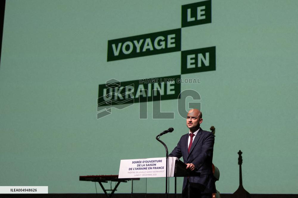 Olena Zelenska at the Launch Event for Voyage en Ukraine - Paris