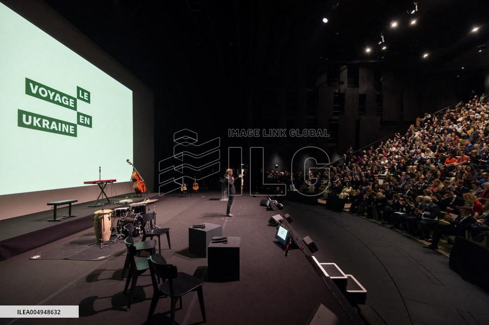 Olena Zelenska at the Launch Event for Voyage en Ukraine - Paris