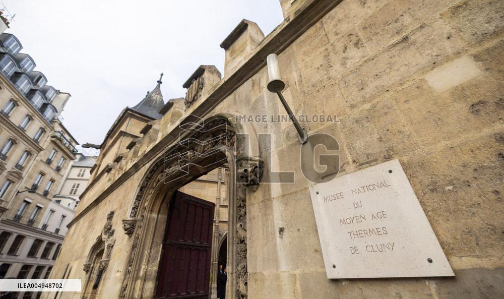 Olena Zelenska at Cluny Museum - Paris