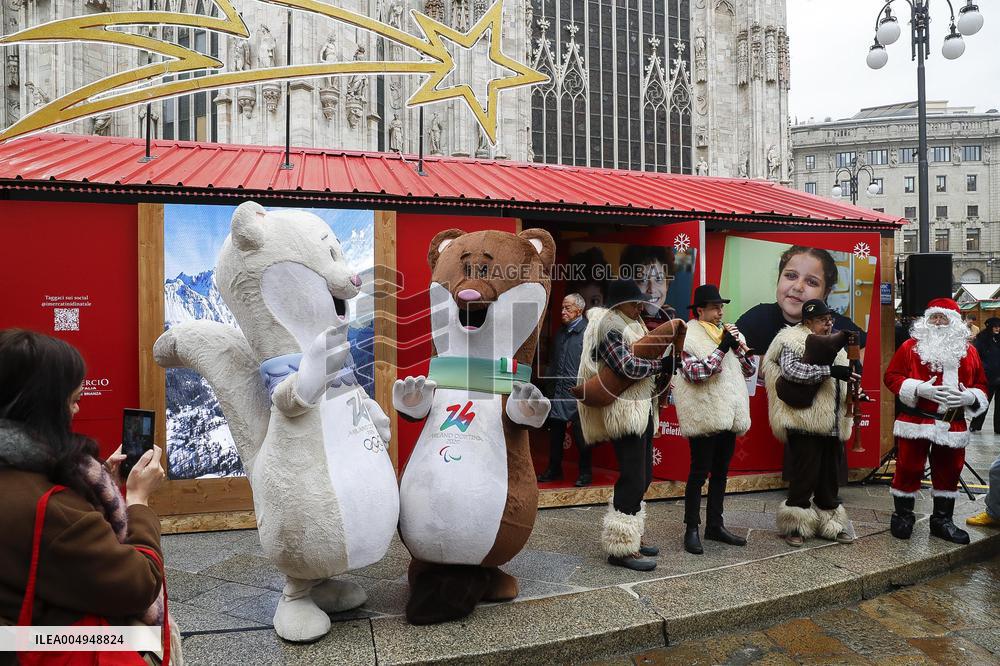 Opening of the Christmas markets in Piazza Duomo - Milan