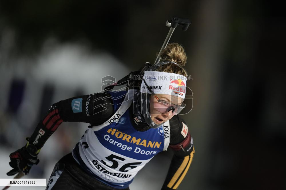 IBU BIATHLON WORLD CUP OSTERSUND