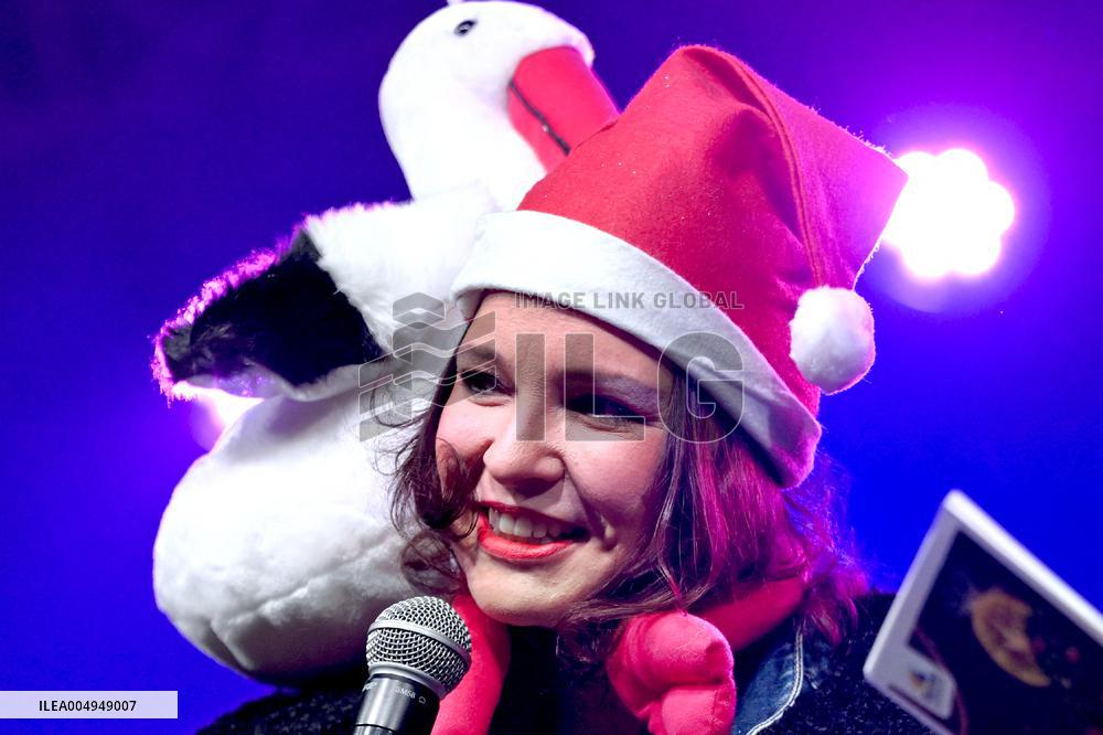 Anne Sila at Launch Christmas Market Lights - Strasbourg