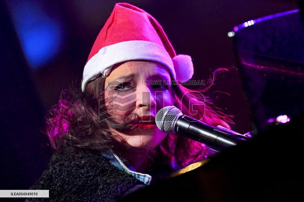 Anne Sila at Launch Christmas Market Lights - Strasbourg