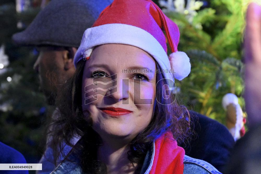 Anne Sila at Launch Christmas Market Lights - Strasbourg