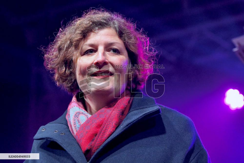 Anne Sila at Launch Christmas Market Lights - Strasbourg