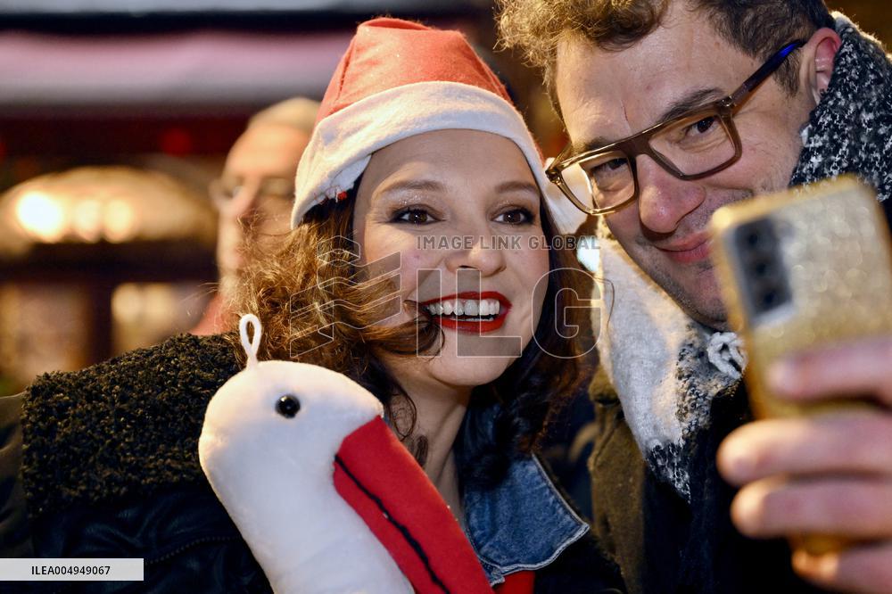 Anne Sila at Launch Christmas Market Lights - Strasbourg