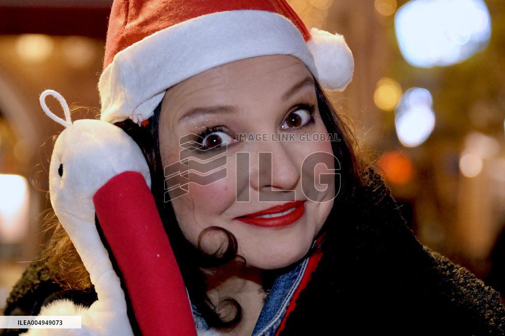 Anne Sila at Launch Christmas Market Lights - Strasbourg