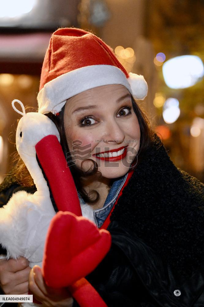 Anne Sila at Launch Christmas Market Lights - Strasbourg