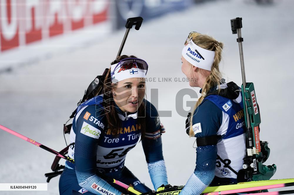 IBU BIATHLON WORLD CUP OSTERSUND
