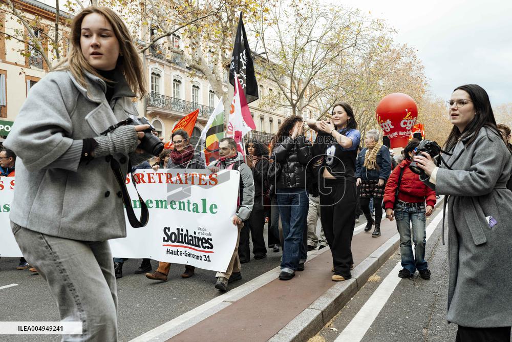 Demonstration Against Austerity - Toulouse