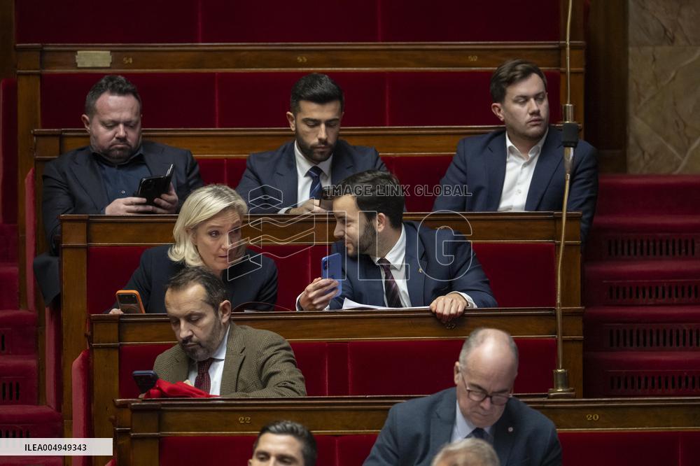 Session of Questions to The Government - Paris