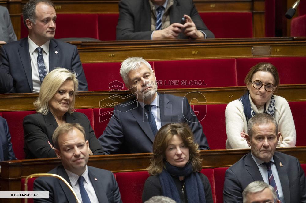 Session of Questions to The Government - Paris