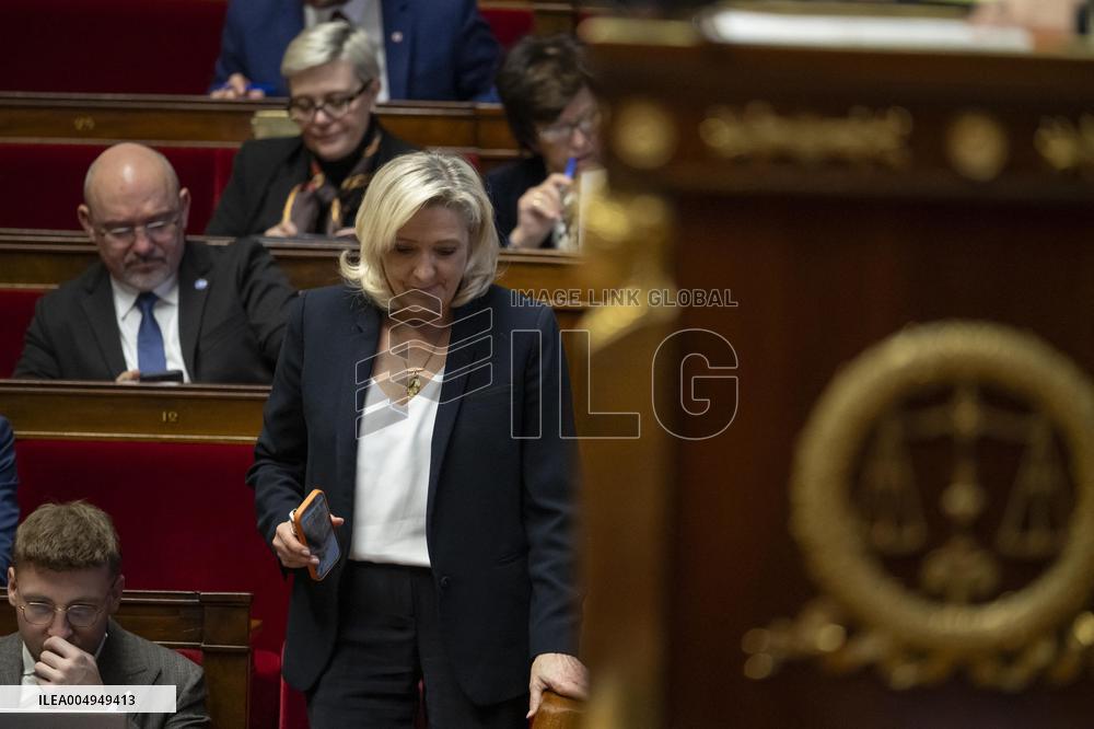 Session of Questions to The Government - Paris