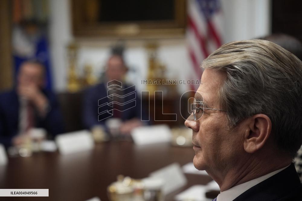 Trump Holds a Cabinet Meeting - Washington, DC