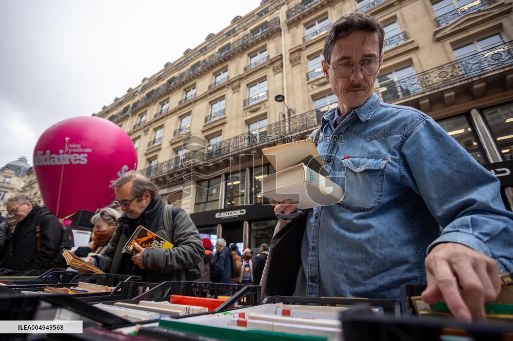 Protests Against New Austerity Measures in France - Paris