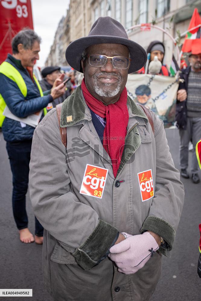Protests Against New Austerity Measures in France - Paris