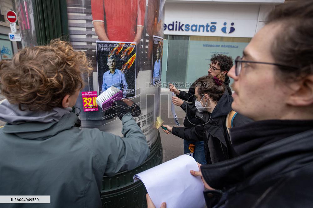 Protests Against New Austerity Measures in France - Paris