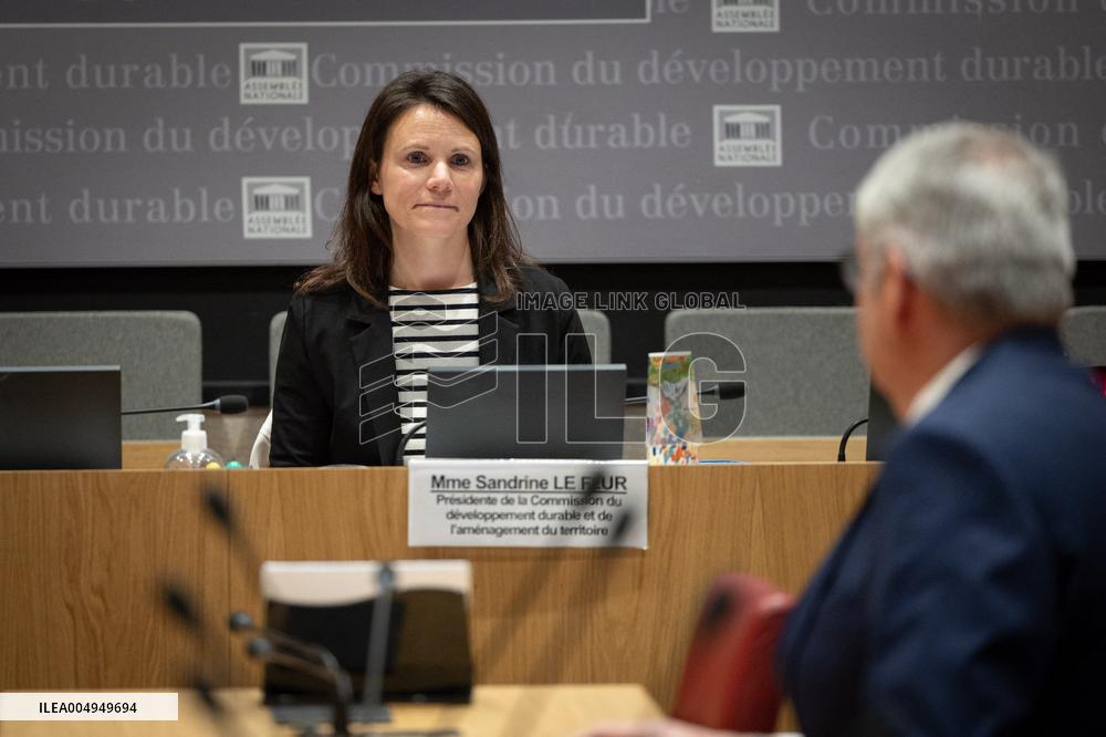 Committee hearing for E-commerce giant Shein at National Assembly - Paris AJ