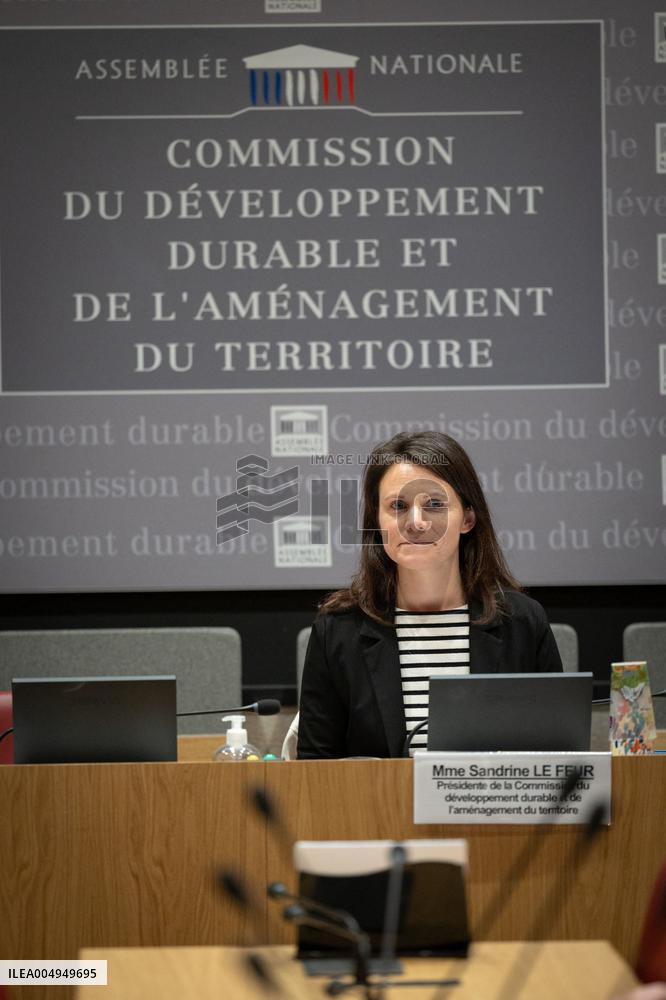 Committee hearing for E-commerce giant Shein at National Assembly - Paris AJ