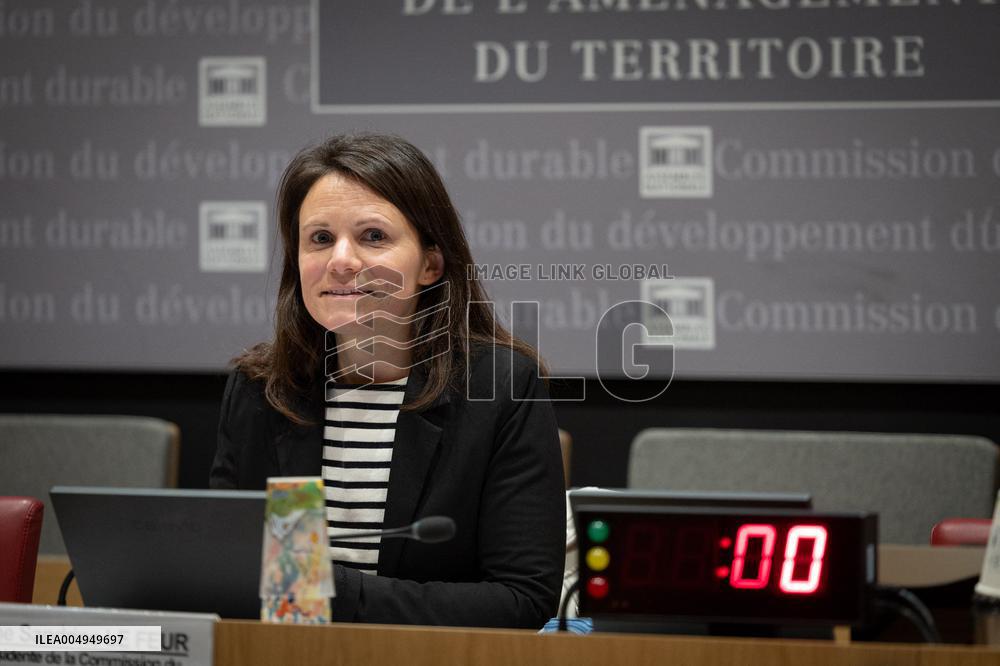 Committee hearing for E-commerce giant Shein at National Assembly - Paris AJ