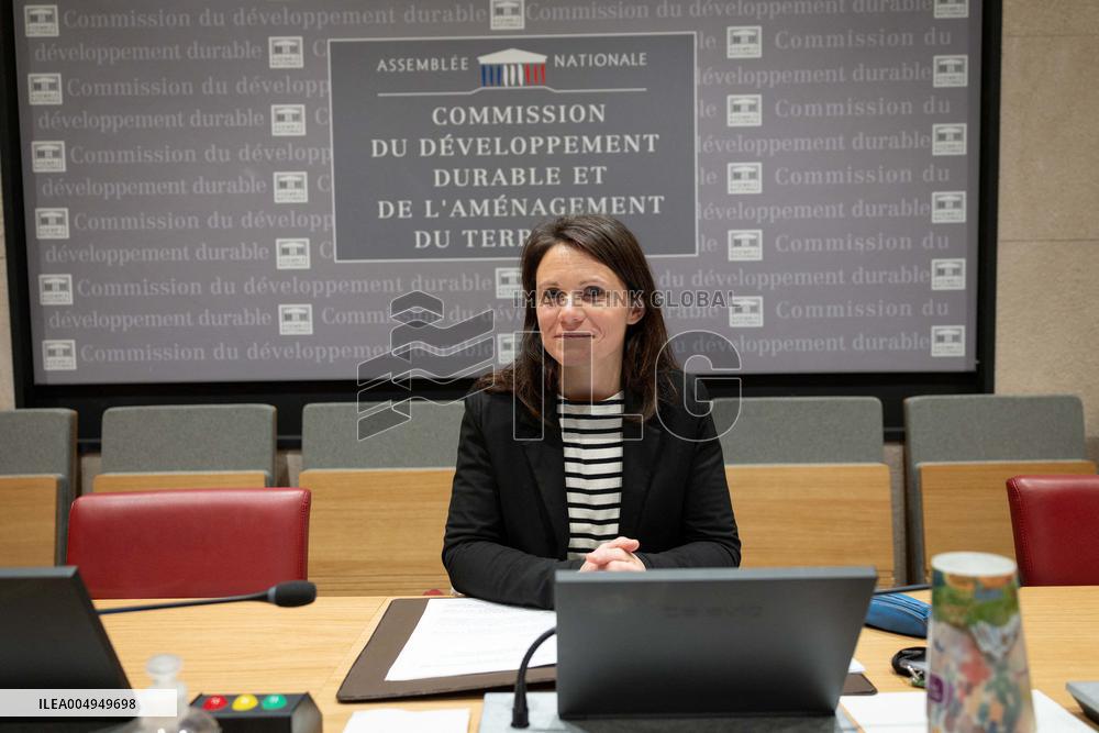 Committee hearing for E-commerce giant Shein at National Assembly - Paris AJ