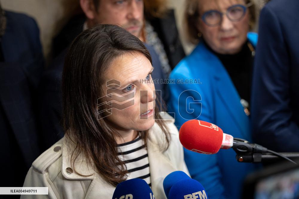 Committee hearing for E-commerce giant Shein at National Assembly - Paris AJ