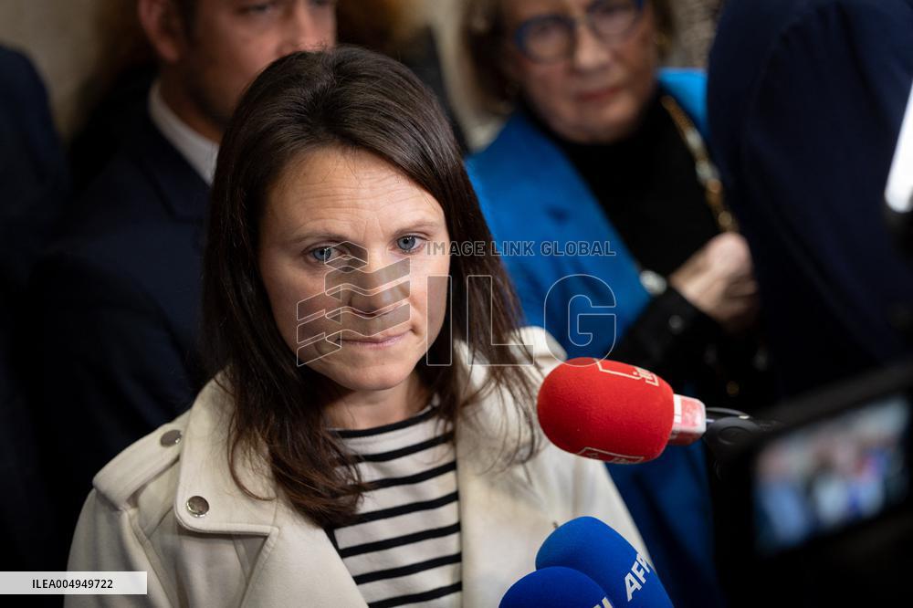 Committee hearing for E-commerce giant Shein at National Assembly - Paris AJ