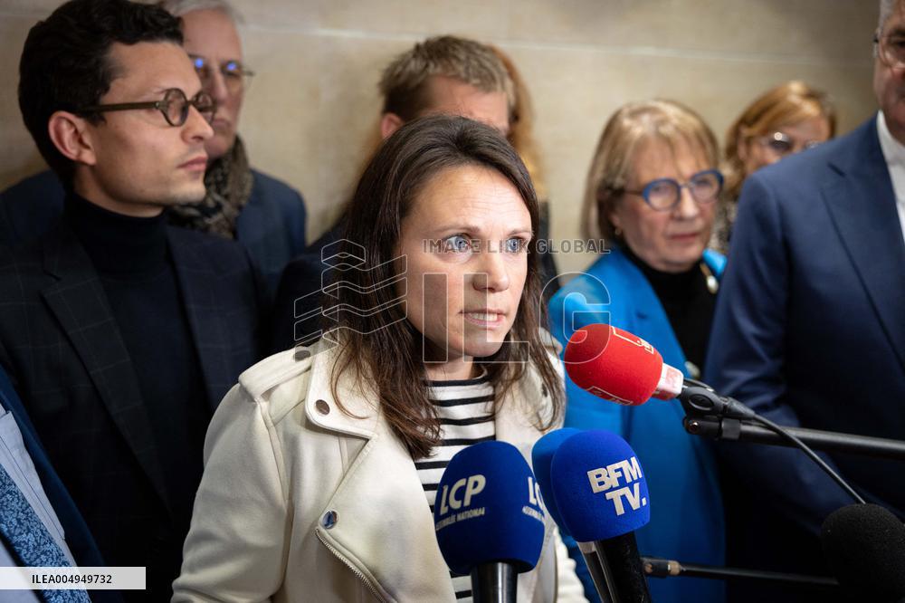 Committee hearing for E-commerce giant Shein at National Assembly - Paris AJ