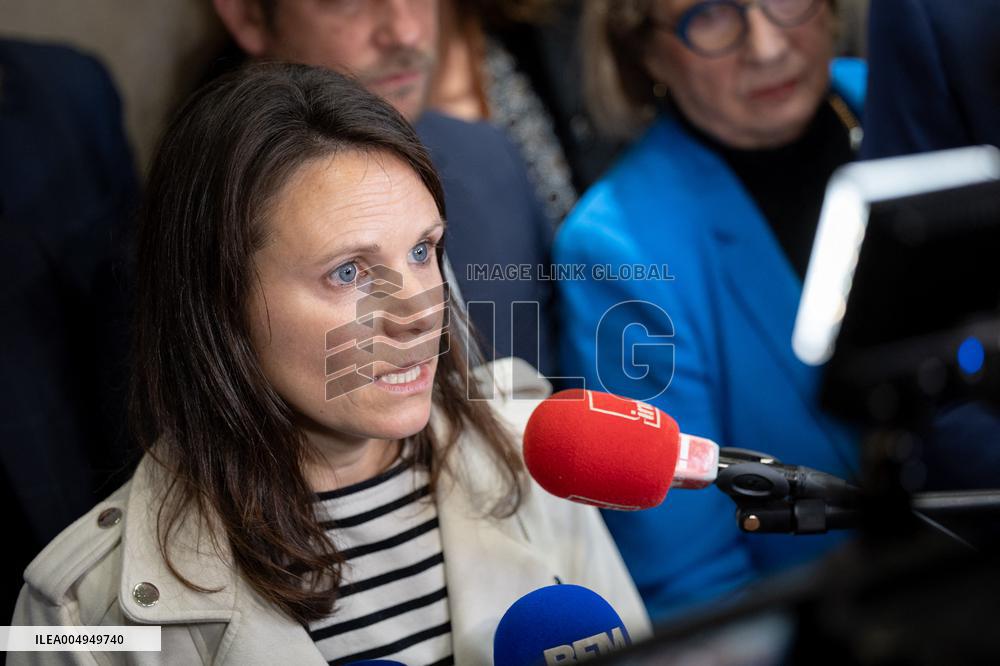 Committee hearing for E-commerce giant Shein at National Assembly - Paris AJ