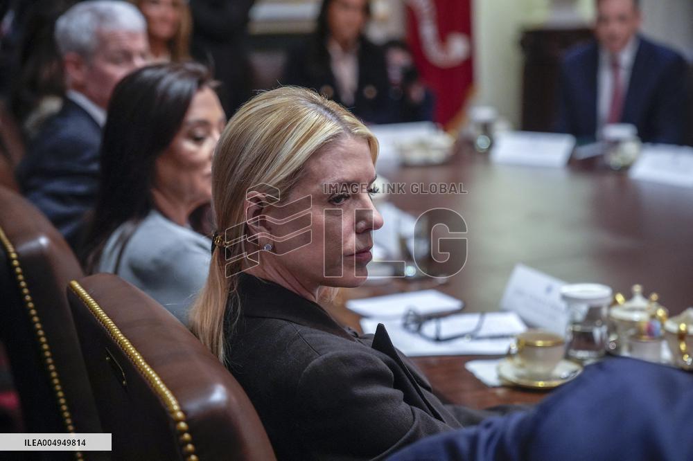 Trump Holds a Cabinet Meeting - Washington, DC
