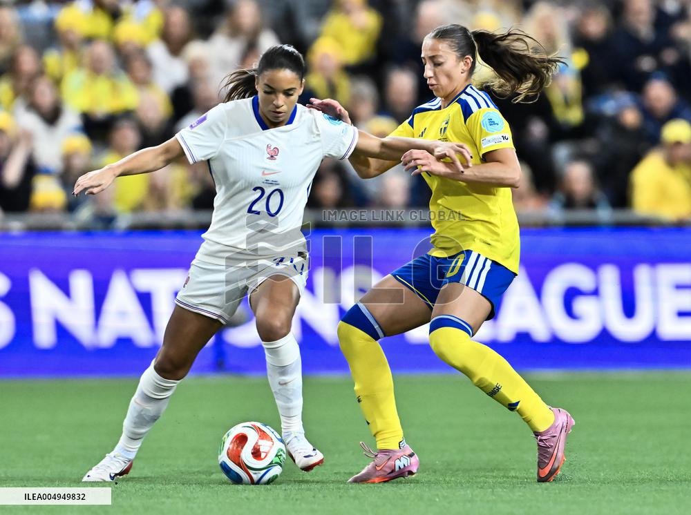 NATIONS LEAGUE SWEDEN-FRANCE
