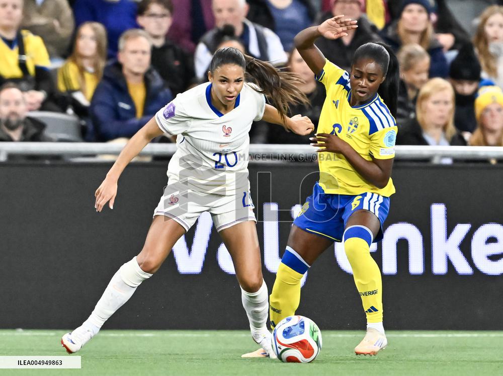 NATIONS LEAGUE SWEDEN-FRANCE