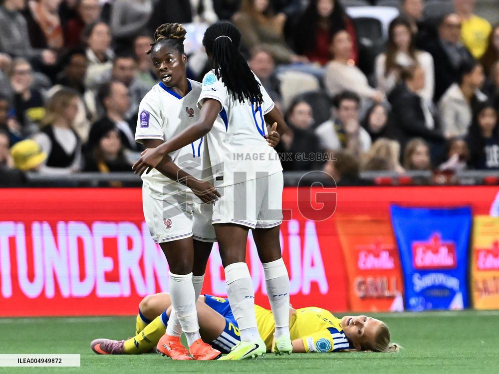NATIONS LEAGUE SWEDEN-FRANCE