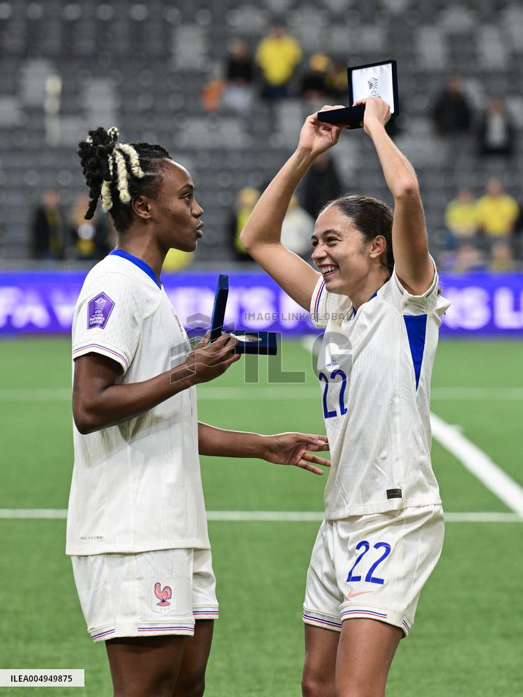 NATIONS LEAGUE SWEDEN-FRANCE