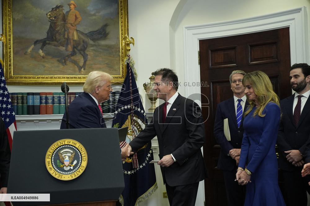 Trump Makes an Announcement About Trump Accounts - Washington, DC