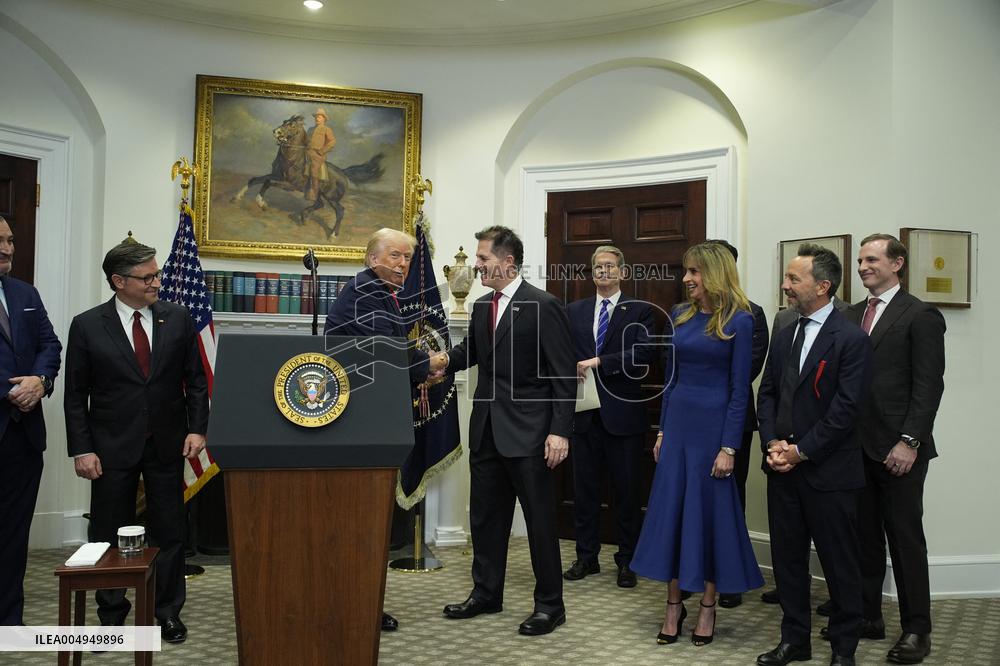 Trump Makes an Announcement About Trump Accounts - Washington, DC