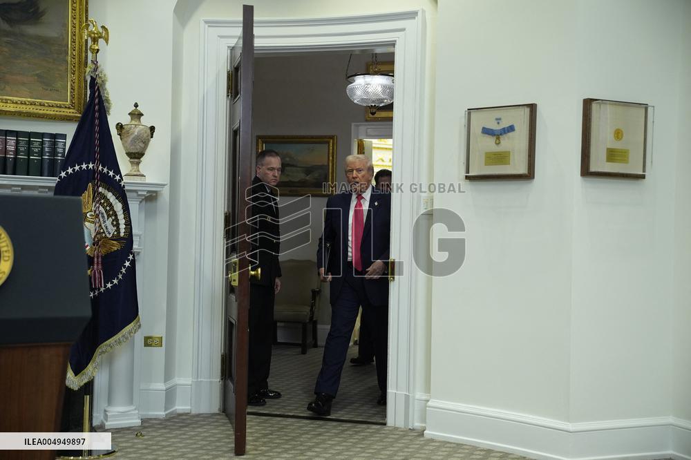 Trump Makes an Announcement About Trump Accounts - Washington, DC