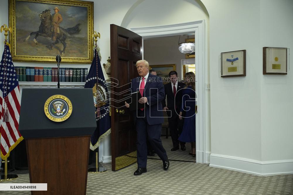 Trump Makes an Announcement About Trump Accounts - Washington, DC