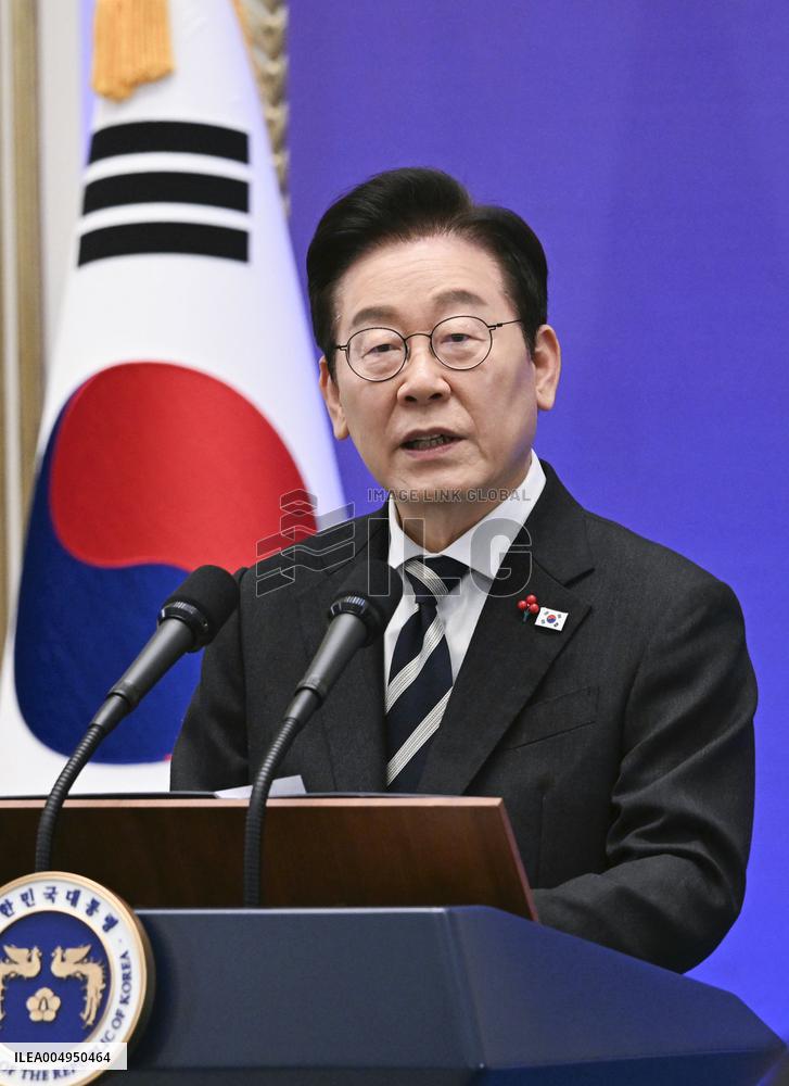 S. Korean President Lee