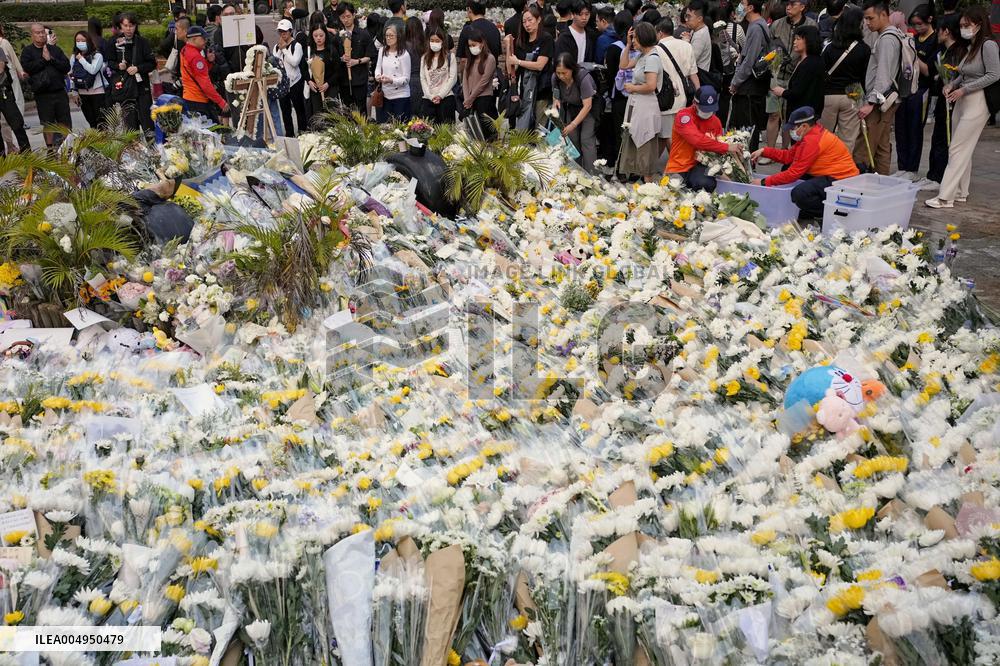 Aftermath of Hong Kong fire