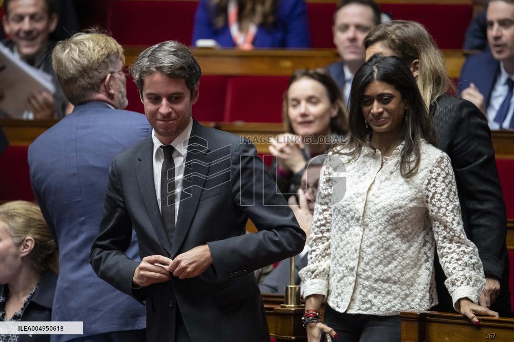 Debate On The 2026 Social Security Budget Bill At National Assembly - Paris