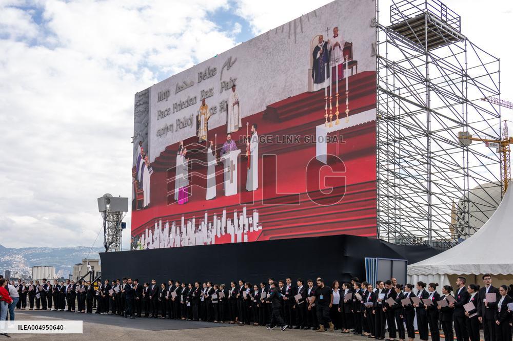 Pope Leo XIV Leads A Holy Mass at Beirut's Waterfront - Lebanon