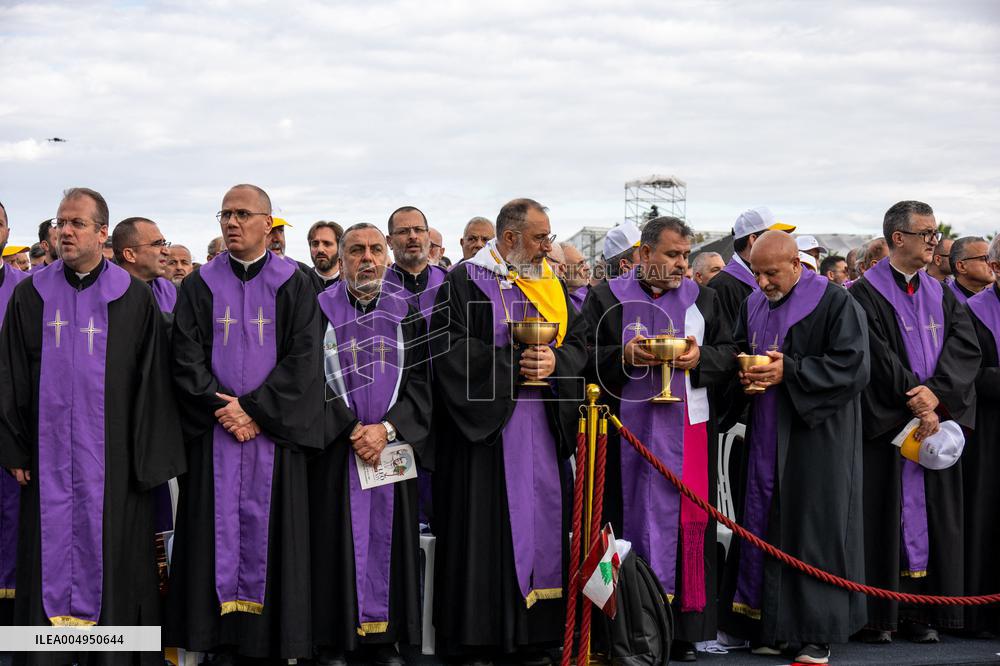 Pope Leo XIV Leads A Holy Mass at Beirut's Waterfront - Lebanon
