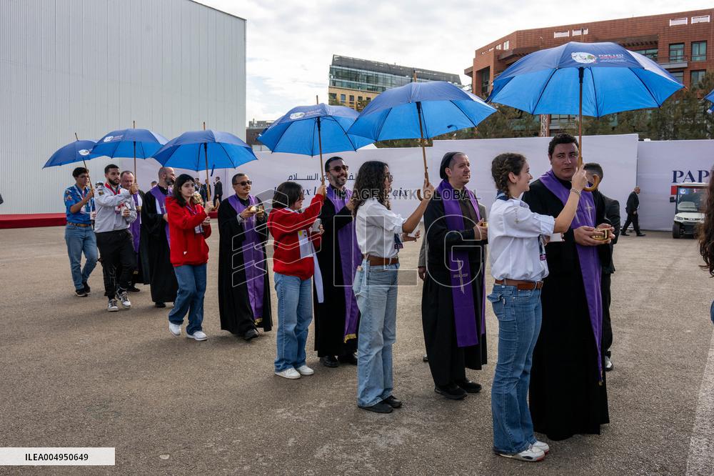 Pope Leo XIV Leads A Holy Mass at Beirut's Waterfront - Lebanon