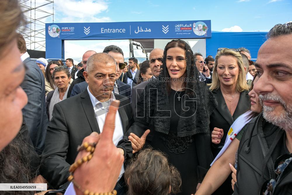 Pope Leo XIV Leads A Holy Mass at Beirut's Waterfront - Lebanon