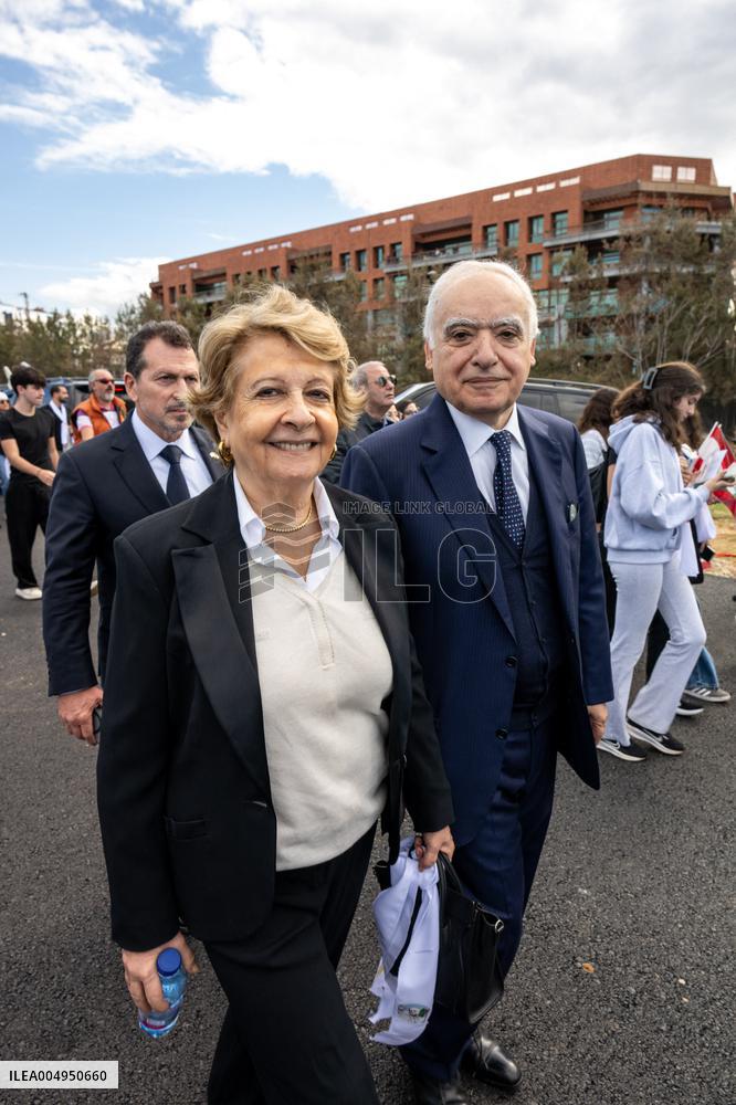Pope Leo XIV Leads A Holy Mass at Beirut's Waterfront - Lebanon