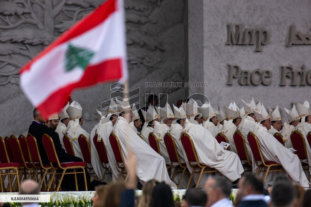 Pope Leo XIV Leads A Holy Mass at Beirut's Waterfront - Lebanon